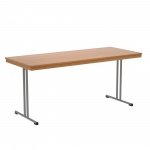 Klapptisch, 170x70 cm (B/T), 72 cm hoch, T-Fuß, 